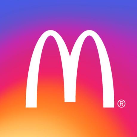 ¿Cómo serían algunos logos famosos al estilo del nuevo diseño de Instagram?