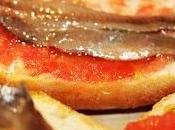 Tosta Anchoas tomate