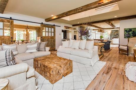 Granja Estilo Rustico en Nueva Inglaterra