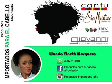 Cabello afro en colombia