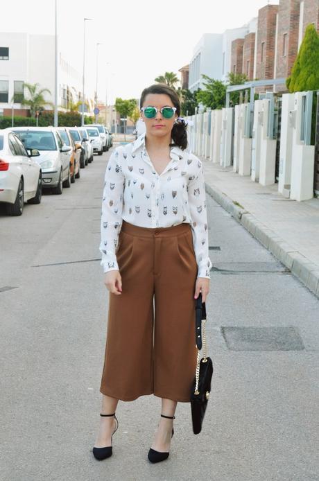 Blusa de buhos y culottes_outfit_mivestidoazul (2)