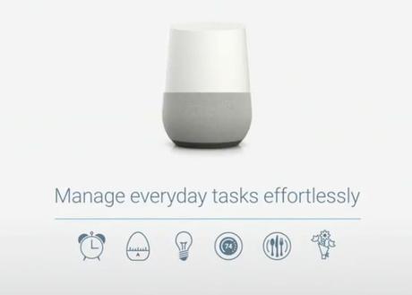 Google Home: el sencillo altavoz de Google que promete ser centro de control del hogar