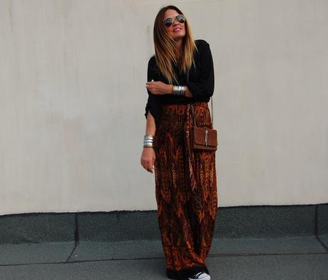 mÁXI pANTALÓN pRINT   #nOUNIFORMES