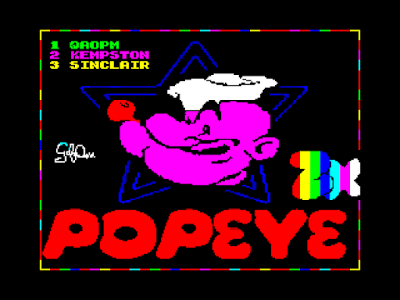 Convierten el Popeye arcade de Nintendo a ZX Spectrum