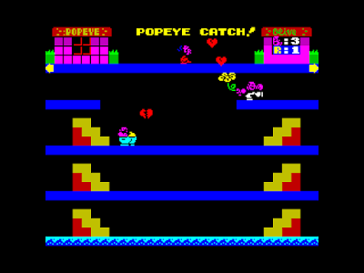 Convierten el Popeye arcade de Nintendo a ZX Spectrum