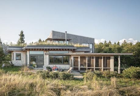 Residencia Moderna de Madera en Maine