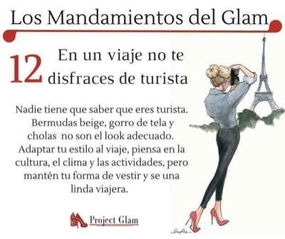 Los Mandamientos del Glam