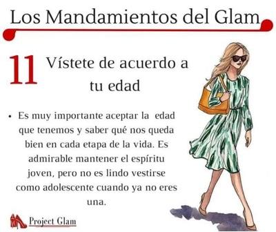 Los Mandamientos del Glam