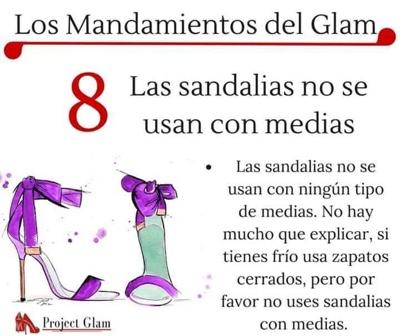 Los Mandamientos del Glam