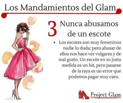 Los Mandamientos del Glam