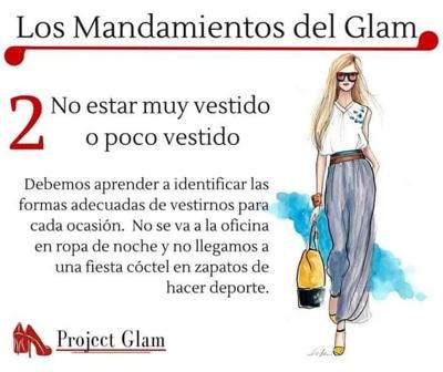 Los Mandamientos del Glam
