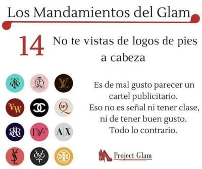 Los Mandamientos del Glam