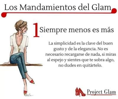 Los Mandamientos del Glam