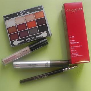 Compras Primor y Amazon (Clarins, Miss Cop, L'oreal y Catrice)