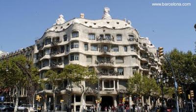 Arquitectura modernista europea de Antonio Gaudí.