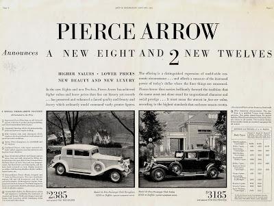 Un auto de prestigio: Pierce-Arrow