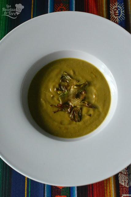 receta de crema de alcachofas tererecetas 02