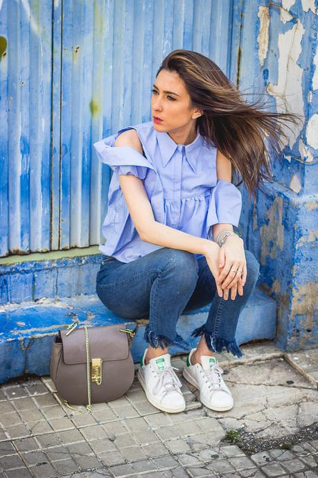LIGHT BLUE ON DENIM BLUE LIGHT BLUE ON DENIM BLUE
