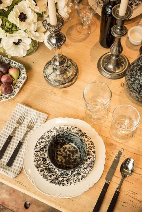 Decorar un merendero con estilo table top british