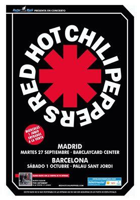 Red Hot Chili Peppers actuarán en otoño en Madrid y Barcelona
