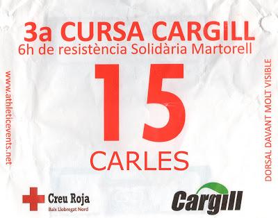 6 Horas de Resistencia Solidaria de Martorel - Los corredores somos gente solidaria