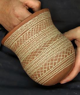 Réplicas de vasos campaniformes.