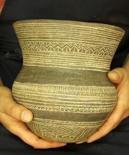 Réplicas de vasos campaniformes.