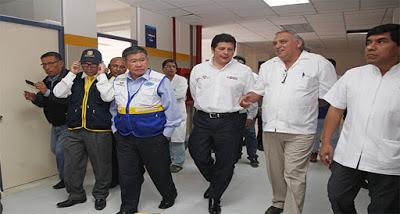 SUPERVISAN CONSTRUCCIÓN DEL CENTRO MATERNO INFANTIL DE MANZANARES Y HOSPITAL DE SUPE…