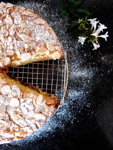 torta de limón, almendras y ricota sin tacc