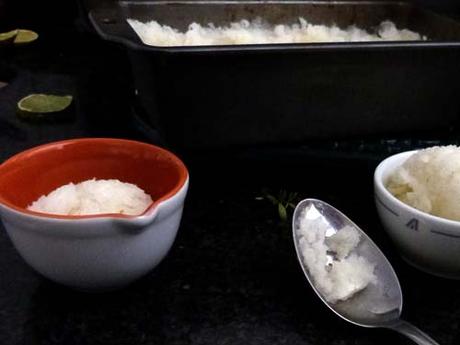 sorbete de lima | para los días de calor