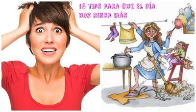 13 Tips prácticos para que el día nos rinda más