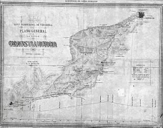 Mapa GFV - Tramo Caracas-Aragua