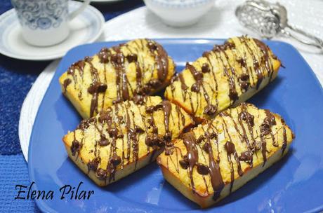 Bizcochitos de coco y nectarina