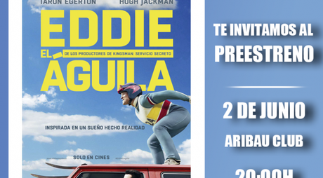 Sorteo de 2 Entradas Dobles para el Preestreno de Eddie el Águila. #BlogosDeOro, @SensaCine y @20thCFoxSp Sorteo de 2 Entradas Dobles para el Preestreno de Eddie el Águila. #BlogosDeOro, @SensaCine y @20thCFoxSp