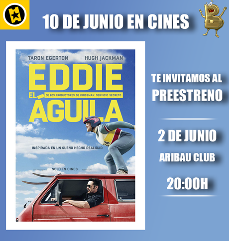Sorteo de 2 Entradas Dobles para el Preestreno de Eddie el Águila. #BlogosDeOro, @SensaCine y @20thCFoxSp Sorteo de 2 Entradas Dobles para el Preestreno de Eddie el Águila. #BlogosDeOro, @SensaCine y @20thCFoxSp