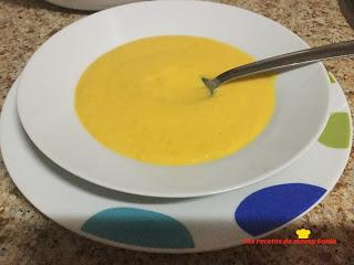 CREMA DE VERDURAS CON QUESO EN THERMOMIX