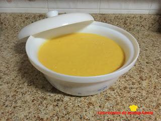 CREMA DE VERDURAS CON QUESO EN THERMOMIX