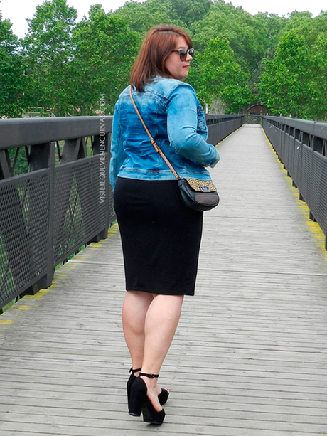 Chaqueta Denim Curvy · Outfit Chaqueta Denim Curvy · Outfit