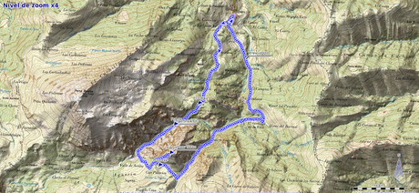 Mapa ruta Peña Arpín