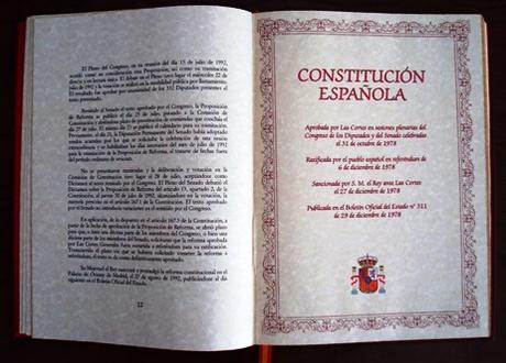 [Política] Sobre la reforma de la Constitución de 1978