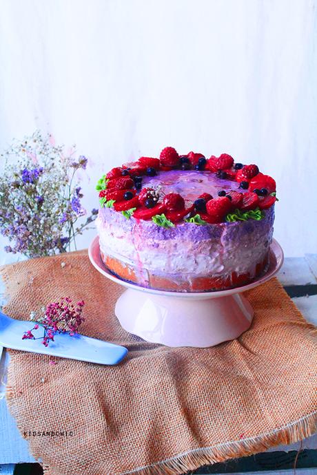 tarta mousse frutos rojos -kidsandchic-sinhorno-jaquealareina