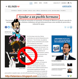 Rajoy y el apoyo a la prensa venezolana opuesta a Maduro