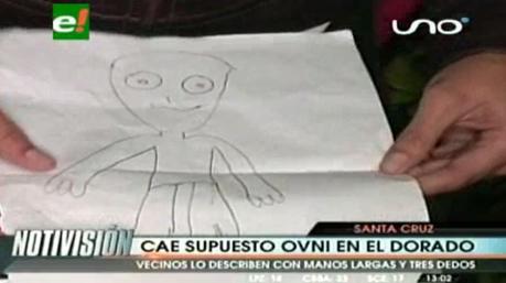 Avistan un ser extraterrestre y un OVNI en Bolivia