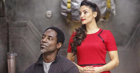 ALIE y Jaha en la tercera temporada de 'The 100'