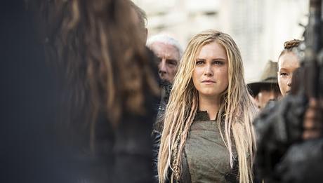 Clarke en la tercera temporada de 'The 100'