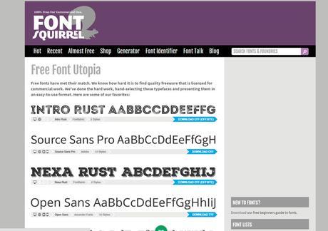 Bibliotecas de fuentes indispensables para cualquier diseñador Bibliotecas de fuentes indispensables para cualquier diseñador
