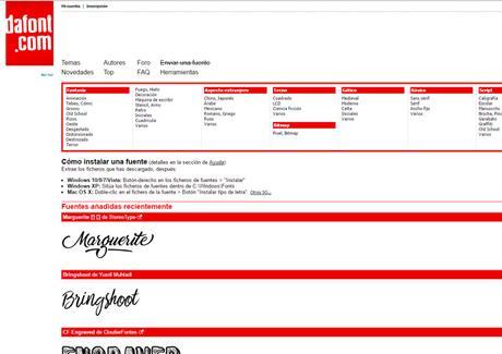 Bibliotecas de fuentes indispensables para cualquier diseñador Bibliotecas de fuentes indispensables para cualquier diseñador