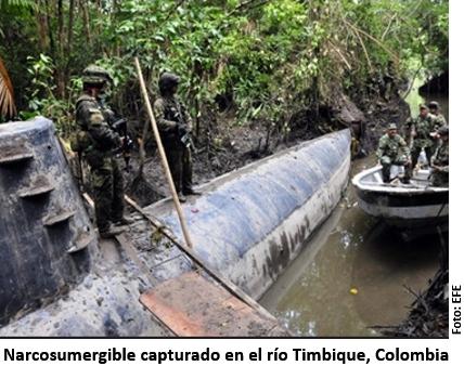 Desde Perú:  “Narcosumergibles”.