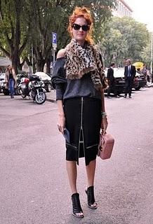 Moda callejera:  MILAN desfiles primavera/verano 2011.