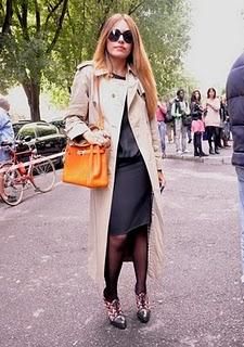 Moda callejera:  MILAN desfiles primavera/verano 2011.